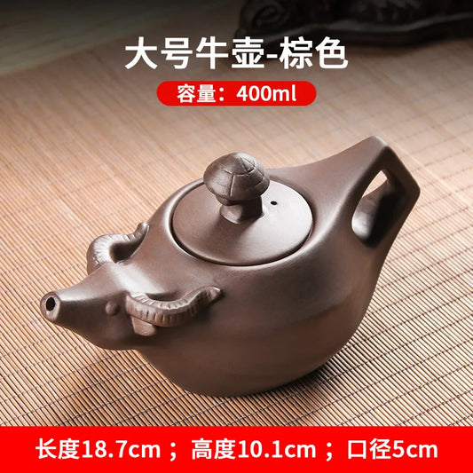 600cc Authentic Yixing Teapot Tea Pot Big Capacity Purple Clay Tea Set Kettle Kung Fu Teapot Chinese Tea Ceremony