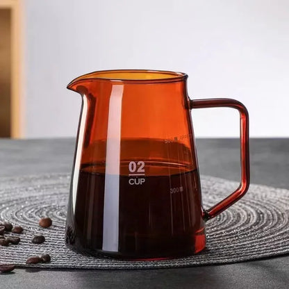 600ml Heat Resistant Clear Glass Tea Coffee Kettle Gooseneck Thin Spout for Pour Over Coffee Pot Stovetop Microwave Safe Teapot