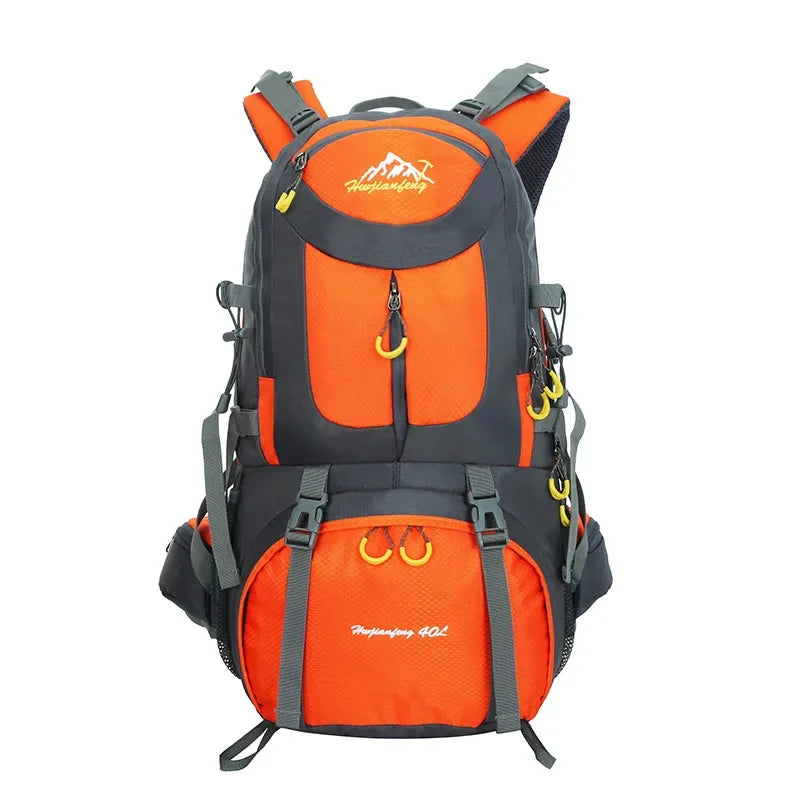 60L 50L 40L Men's Outdoor Climbing Travel Rucksack Sports Camping Hiking Backpack School Bag Pack For Male Female Women