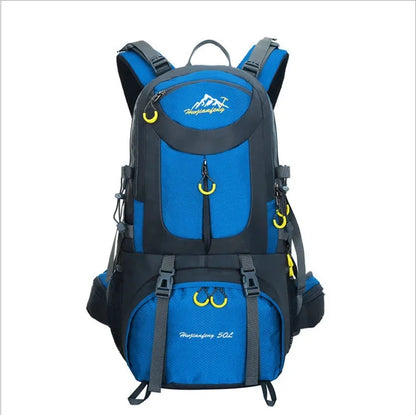 60L 50L 40L Men's Outdoor Climbing Travel Rucksack Sports Camping Hiking Backpack School Bag Pack For Male Female Women