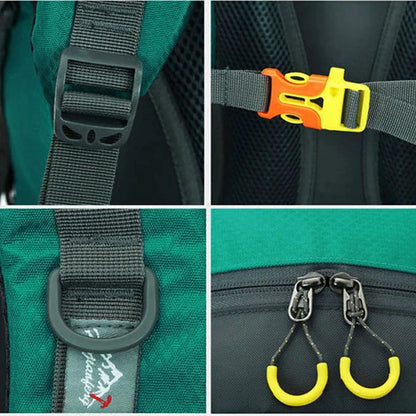 60L 50L 40L Men's Outdoor Climbing Travel Rucksack Sports Camping Hiking Backpack School Bag Pack For Male Female Women