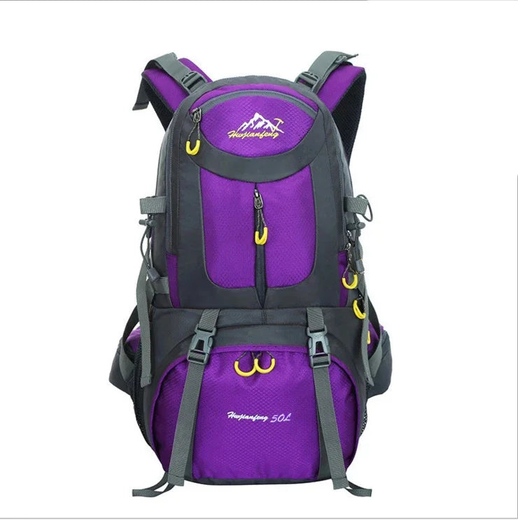 60L 50L 40L Men's Outdoor Climbing Travel Rucksack Sports Camping Hiking Backpack School Bag Pack For Male Female Women