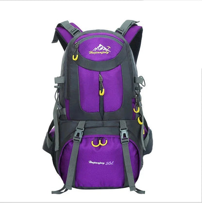 60L 50L 40L Men's Outdoor Climbing Travel Rucksack Sports Camping Hiking Backpack School Bag Pack For Male Female Women