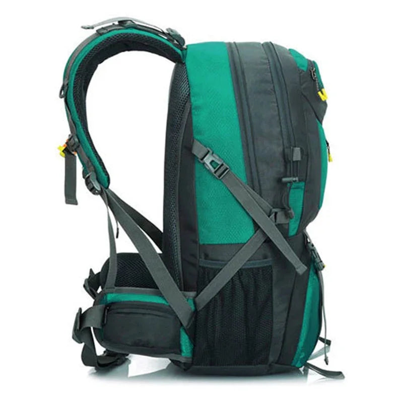 60L 50L 40L Men's Outdoor Climbing Travel Rucksack Sports Camping Hiking Backpack School Bag Pack For Male Female Women