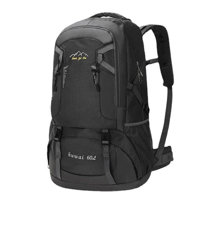 60L Large Capacity Outdoor Mountaineering Bag Waterproof Nylon Travel Bags Shoulder Leisure Sports Travel Backpacks New