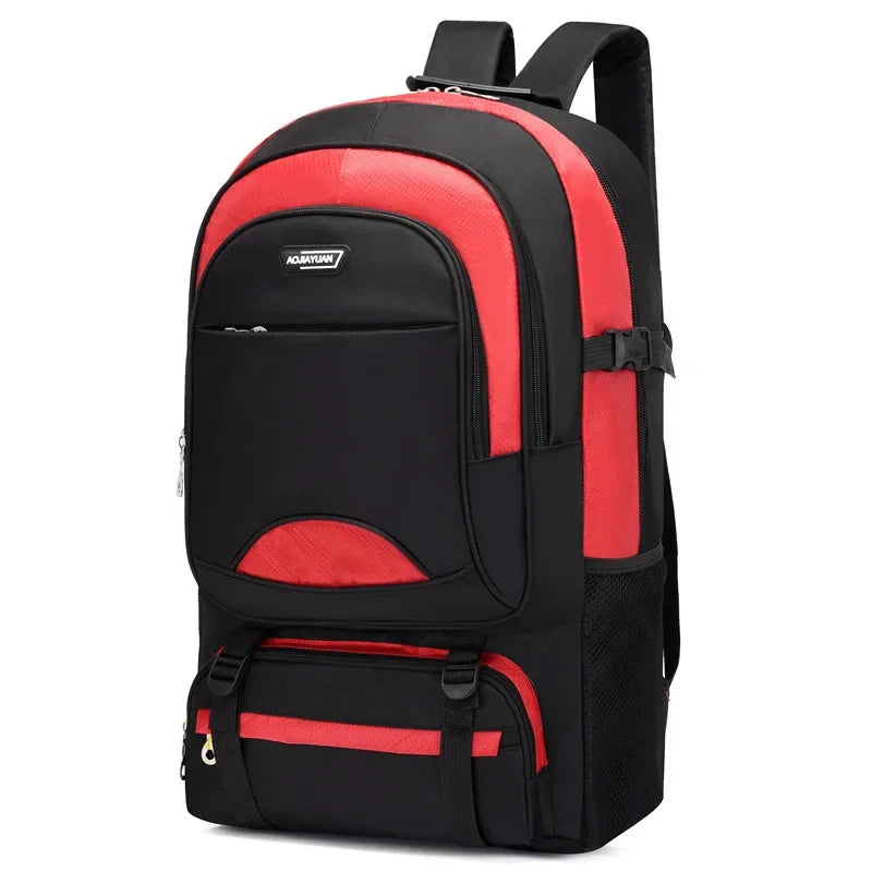 60L Men Unisex Outdoor Backpack Travel Sports Pack Fishing Hiking Climbing Camping Bag Rucksack For Male Women Female