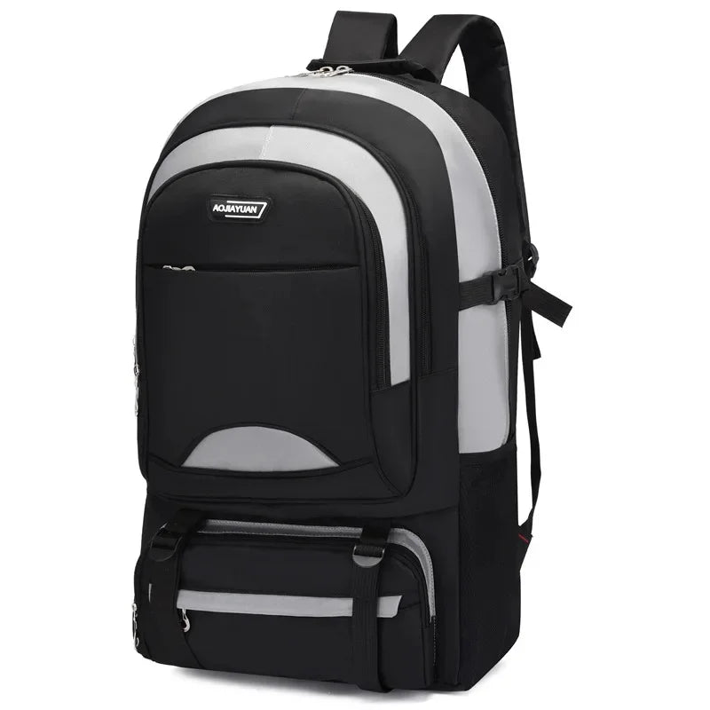 60L Men Unisex Outdoor Backpack Travel Sports Pack Fishing Hiking Climbing Camping Bag Rucksack For Male Women Female