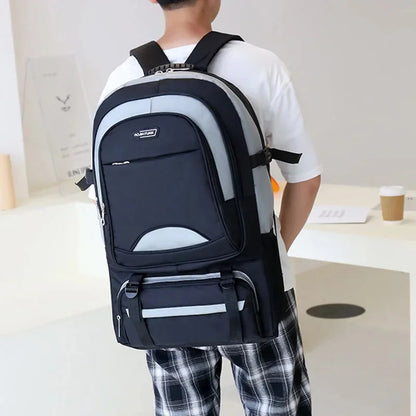 60L Men Unisex Outdoor Backpack Travel Sports Pack Fishing Hiking Climbing Camping Bag Rucksack For Male Women Female