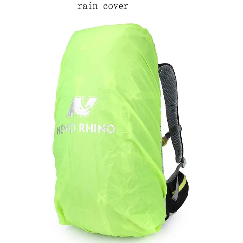 60L Men Unisex Outdoor Hiking Backpack Travel Sports Pack Fishing Bag Climbing Camping Rucksack For Male Women Female
