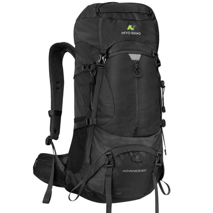 60L Men Unisex Outdoor Hiking Backpack Travel Sports Pack Fishing Bag Climbing Camping Rucksack For Male Women Female