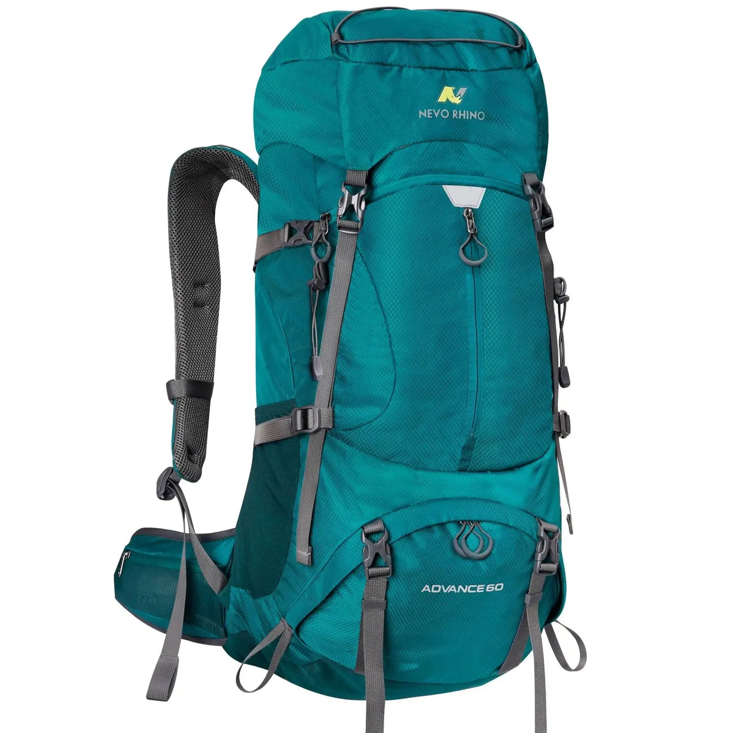 60L Men Unisex Outdoor Hiking Backpack Travel Sports Pack Fishing Bag Climbing Camping Rucksack For Male Women Female