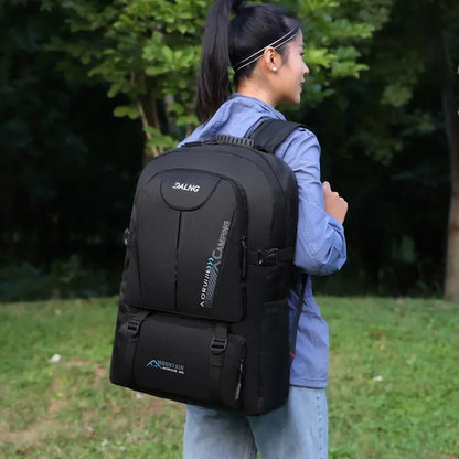 60L Unisex Men's Outdoor Hiking Travel Pack Sports School Bag Fishing Climbing Camping Backpack for Male Women Female