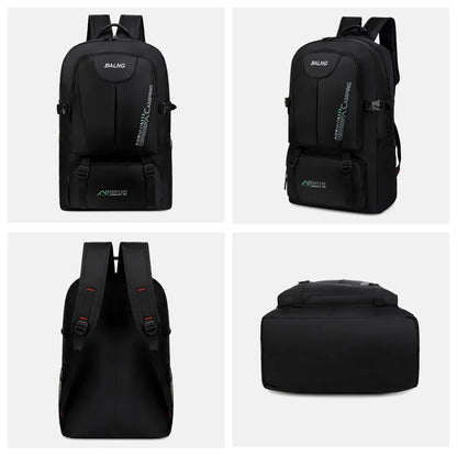 60L Unisex Men's Outdoor Hiking Travel Pack Sports School Bag Fishing Climbing Camping Backpack for Male Women Female