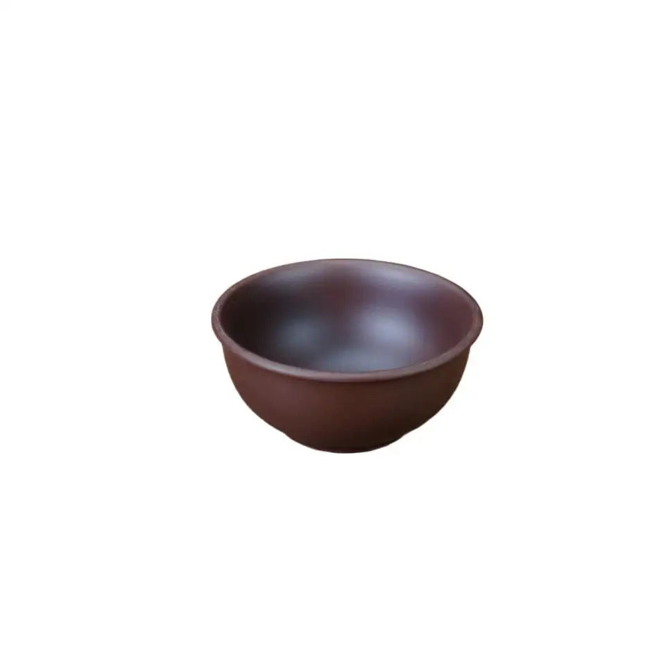 60cc Chinese Handmade Purple Clay Tea Cup Travel Pu'er Teacup Zisha Tea Set Water Cup Household Drinkware Tea Accessories