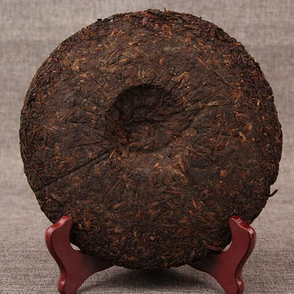 Yunnan Qizi Cake Puer Tea Old Shu Puerh Black Tea Collection Ripe Puer 357g