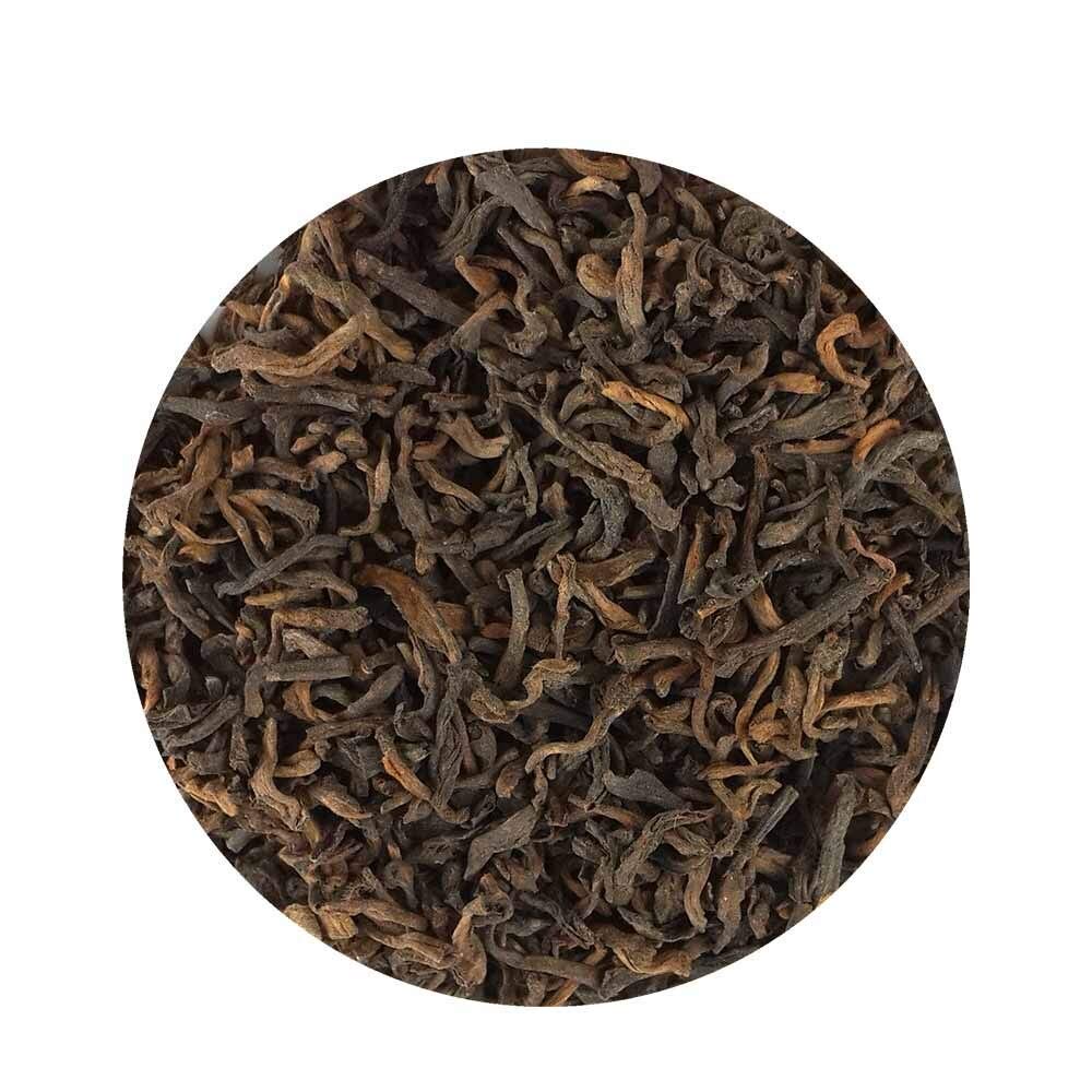 FullChea - 2003 Ripe Pu-erh Aged Black Tea - Pu Erh Tea Loose Leaf - Supreme Pu Erh From Yunnan - Helps Digestion (8.8oz / 250g)