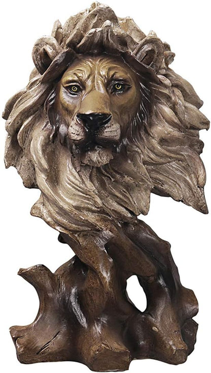 10.8 Inch Resin Tiger Statue Sculpture Animal Collectible Figurine Gift Idea Home Desktop Decoration