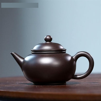 INEOUT Teapot Zisha Teapot With Raw Black Mud Filter Zisha Beauty Teapot Household Supplies Customization