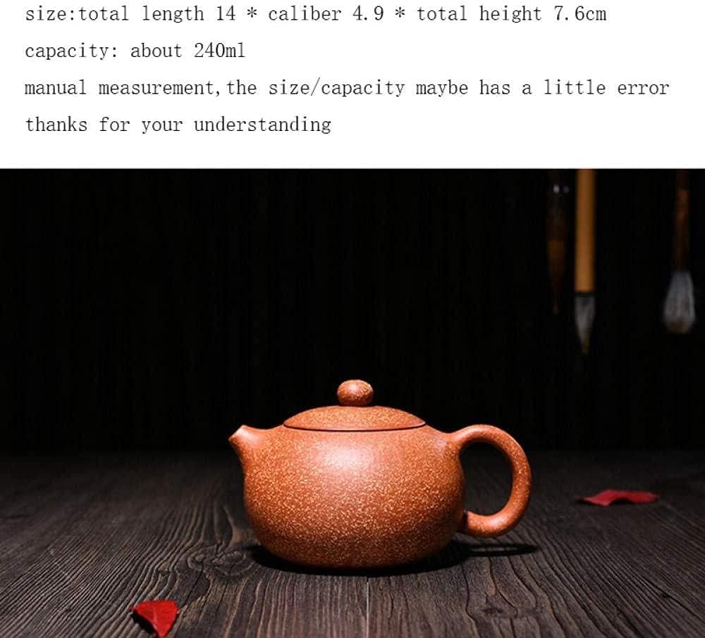 ZHSDTHJY Teapot240Ml Yixing Zisha Teapot Sand Mud Zisha Teapot Home Wine Set Office Tea Ceremony Teapot