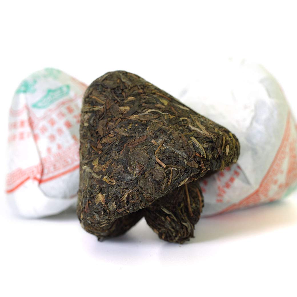 Puerh Tea Cake 250g / 8.8oz 2008 Year Raw Sheng Lucky Dragon Mushroom Shaped - Yunnan Pu-erh Pu erh Puer Pu'er Chinese Tea Cake Puerh Tuocha