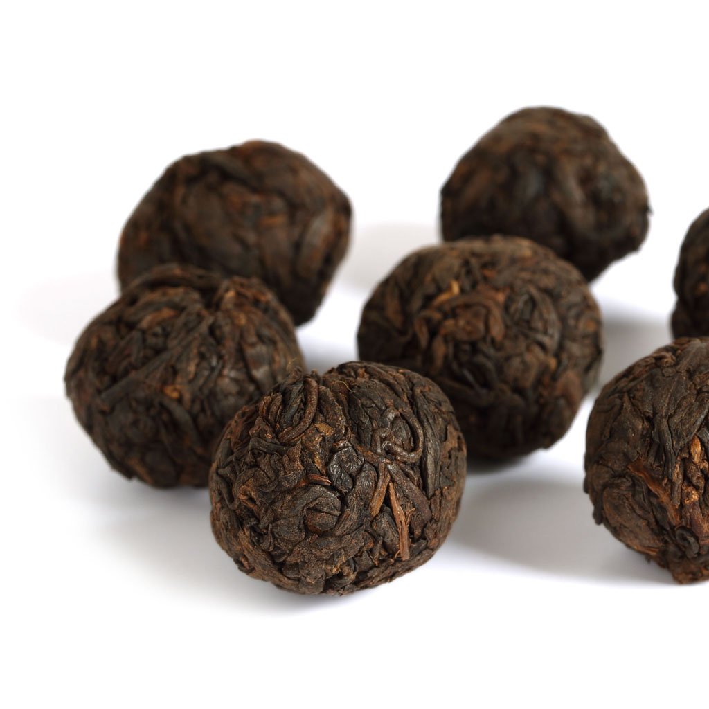 Puerh Tea Cake 100g / 3.5oz 2010 Year Ripe Shu Supreme Yunnan Handmade Puerh Tea - Yunnan Pu-erh Pu erh Puer Pu'er Chinese Tea - Tuocha