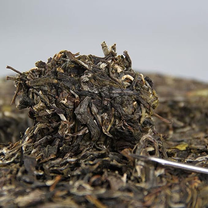 Natural Green Tea Health Benefits Organic Raw Tea Bulangzhenwei Pu-Erh Tea 357g