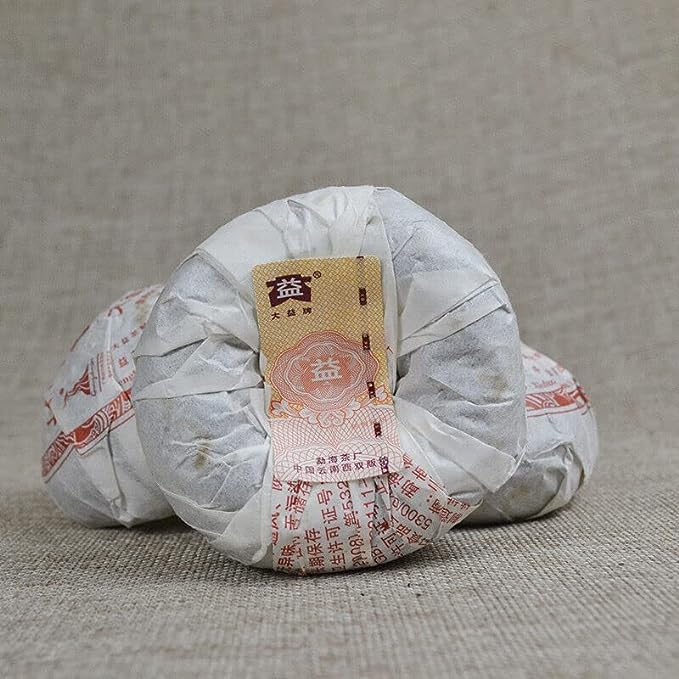 Tuo Cha Puer Ripe Tuocha * Pu Erh V93 Tea Menghai Dayi Ripe Pu-erh Tea (100g*5 pcs)
