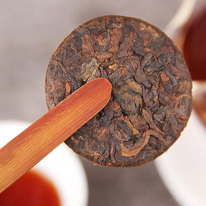 Ripe Tea Fermented Craft Tea Small Pu'er Tea Column Tea Cake 200g