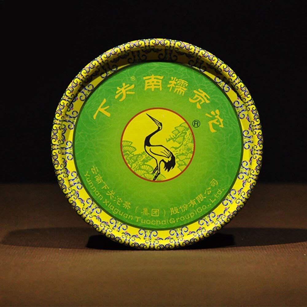 FullChea - 2011 Xiaguan Raw Pu-erh Tuocha - Pu Erh Tea Loose Leaf - Yunnan Sheng Puerh Box Tea from Nannuo Mountain - Aids Digestion (3.52oz/ 100g)