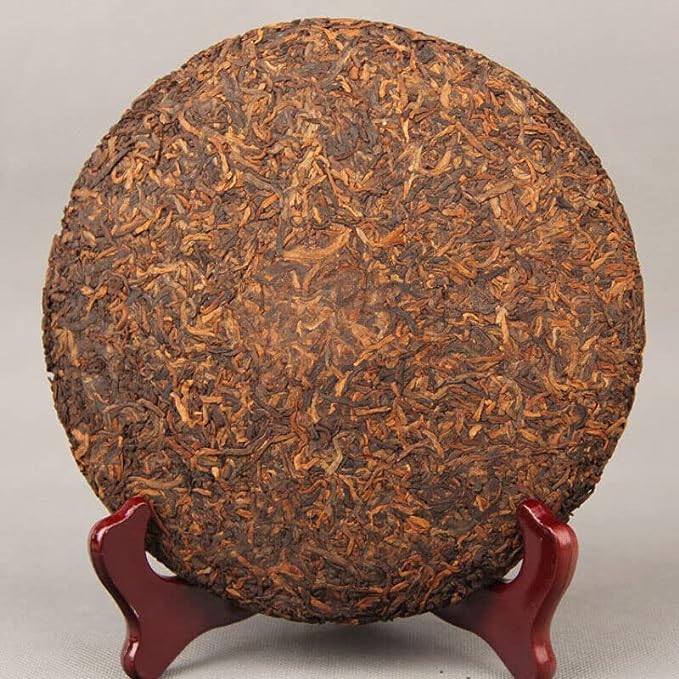 Palace Golden Bud Puerh Tea Cake Chinese Black Tea Natural Pu-Erh Ripe Tea 357g