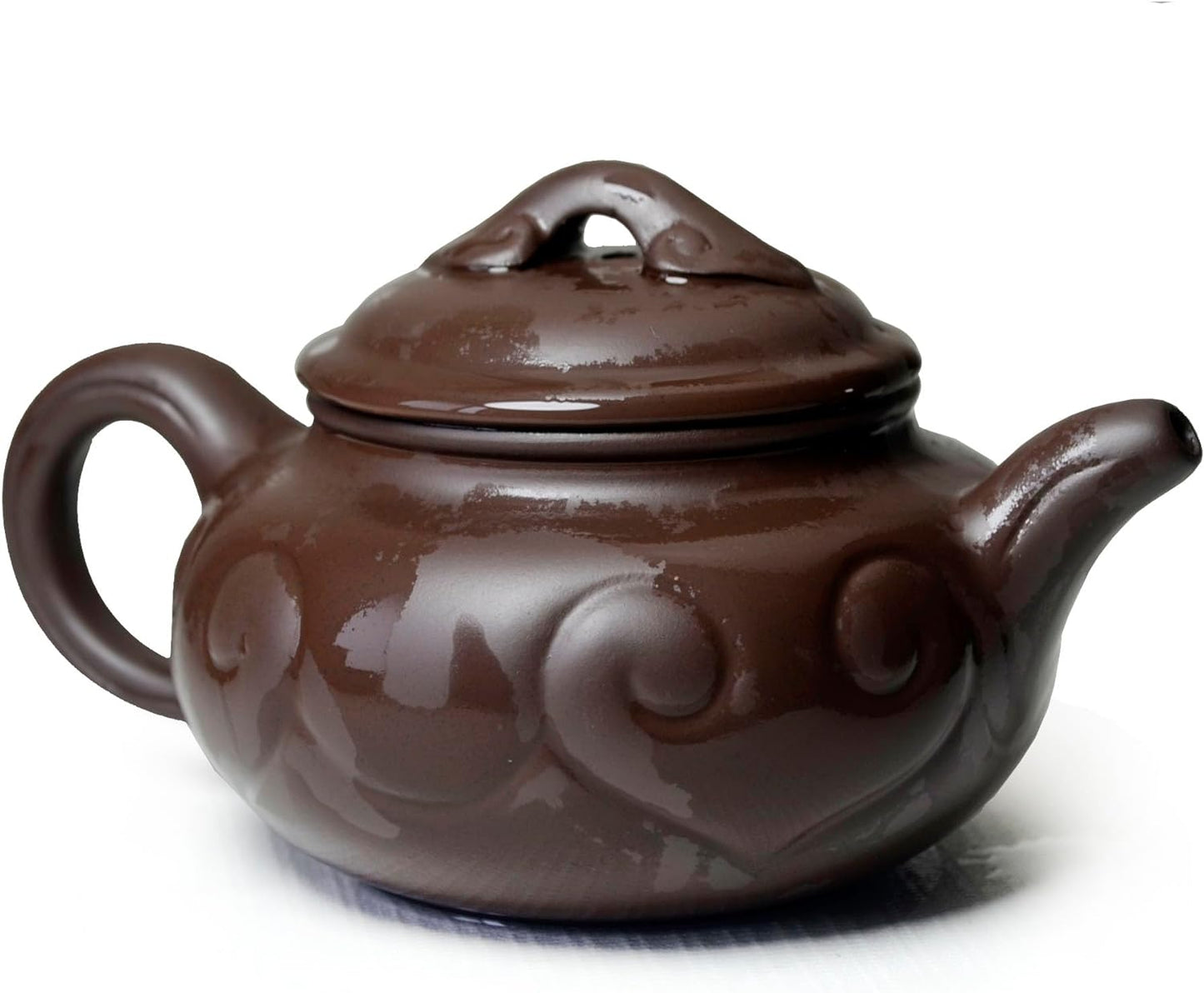 Teapot 10oz Chinese Gongfu Tea Zisha Zini Pots 300ml Good Luck Happiness Ruyi Style