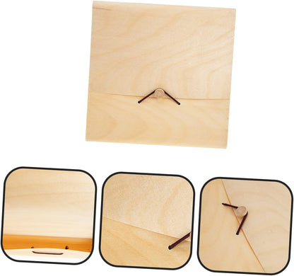 OKUMEYR Tea Cake Box Gift Containers Compressed Puerh Tea Storage Loose Tea Container Tea Leaf Case Tea Bag Case Tea Chest Table Top Display Stand Wooden Tea Storage Case Compartment China