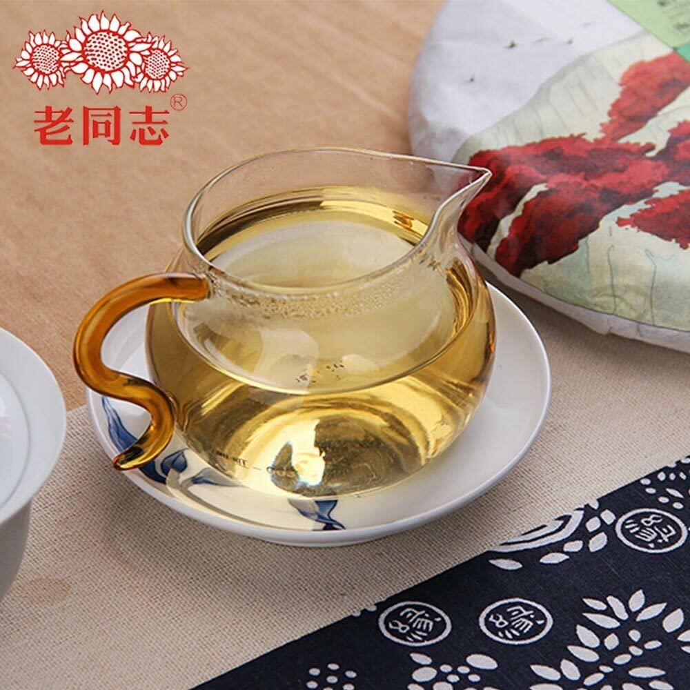 "Autumn" Qiu Shuang Raw Tea Cake Haiwan Ancient Tree Aged Pu Erh Tea 400g