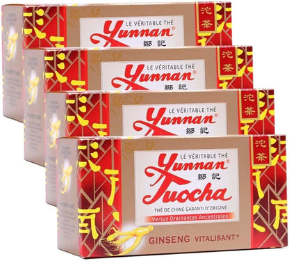 Yunnan Tuocha tea bags ginseng flavor 20bags*4boxes