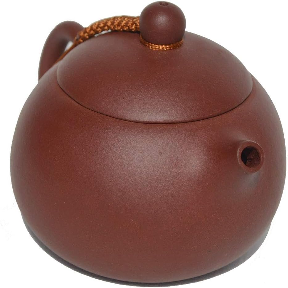 Teapot 190ml Chinese Zisha Clay Xishi Pot handmade Kungfu for Loose Tea