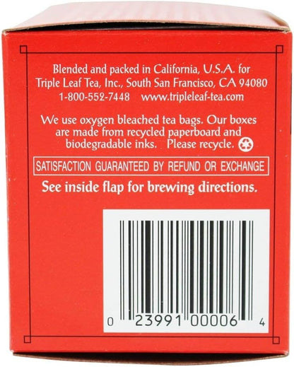 Triple Leaf Tea Tea Cholesterid Pu Erh 20 Bag