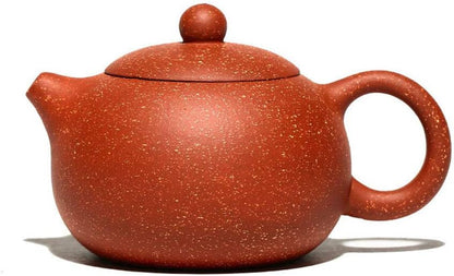 GDLK Yixing Xishi Teapot 200ml Chinese Zisha Clay Tea Pot Dragon Blood Sand Red