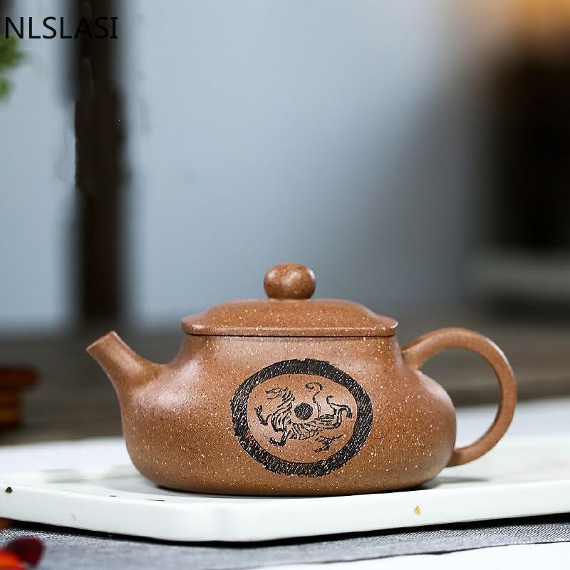 220ml Yixing Zisha teapot teapot handmade ore authentic iron Guanyin teapot teapot teapot