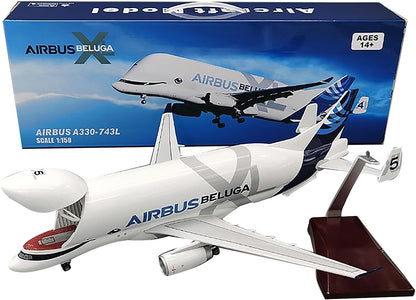 Model Plane Antonov an225 1/200 Scale Resin Airplane Model 17 inch Ukraine Painted Mriya Transporter Display Aircraft Model for Collection