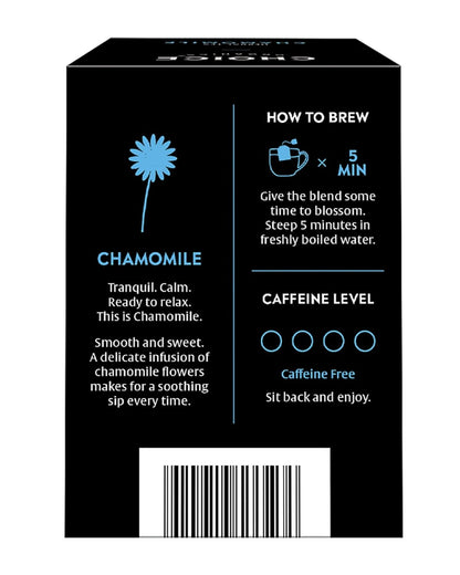 Choice Organics - Organic Chamomile Tea (3 Pack) - Compostable - Caffeine Free - 48 Organic Herbal Tea Bags