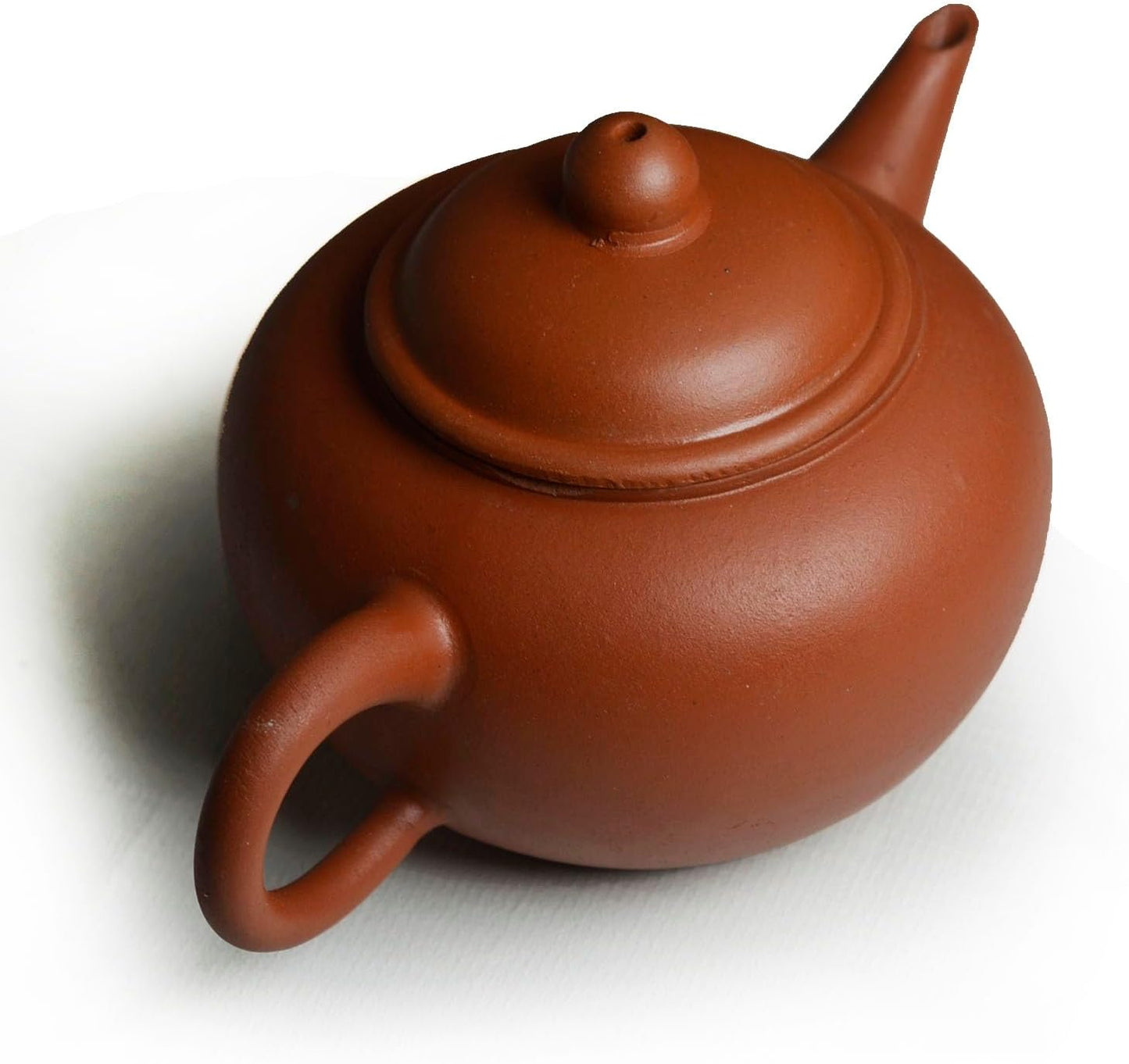 Teapot 200ml/6.8oz Chinese Gongfu Tea Red Zisha Clay Xishi Pots for Loose Tea Shuiping