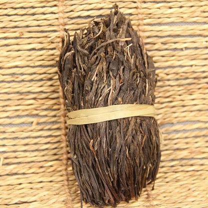 Natural Yunnan Bazi Bulk Pu-Erh Tea Puerh Raw Tea Premium Big Leaf Fermented Tea (100g)