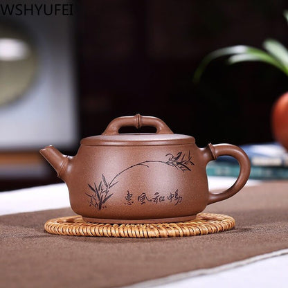 Zisha stone teapot tea set handmade Tieguanyin teapot teapot with filter tea set 240ml