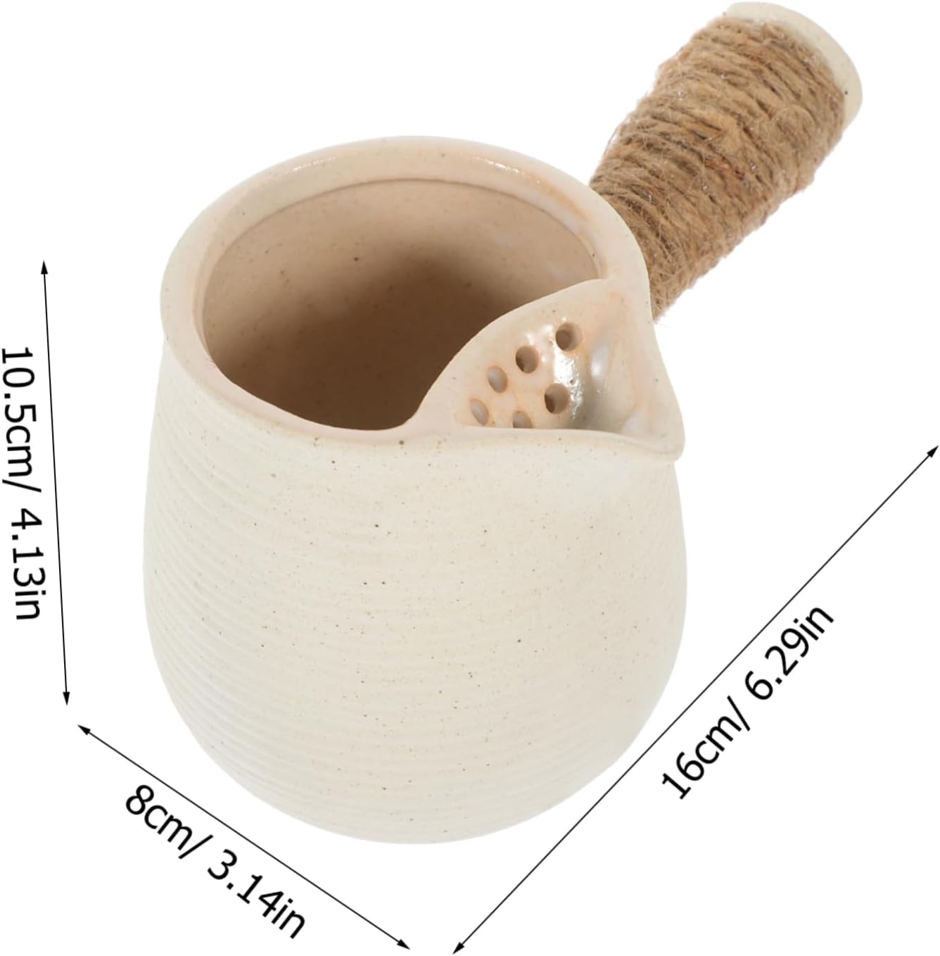 LIFKOME Charcoal Stove Water Kettle Pot Kettle for Gas Stove Small Teapot Camping Coffee Pot Japanese Teapot Chinese Zisha Clay Pot Ceramic Teapot Teapots Indoor Set of Jars Ceramics Rope