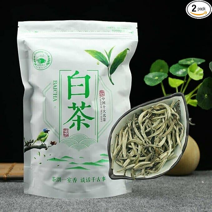 Spring White Tea Premium Bai Hao Yin Zhen Kungfu Tea White Tea (100g*2 Bags)