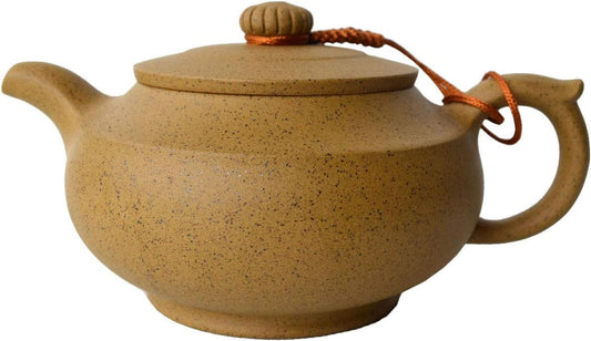 Teapot 11oz Chinese Yixing Pots Yellow Clay Genuine Zisha Handmade Infuser For LooseTea