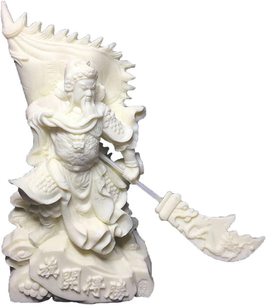 Guan Yu Statue/Guan Gong Statue/Guan Di Statue/Guan Yun Chang Statue Figurines Home Office Decoration Tabletop Decor Good Lucky Gifts