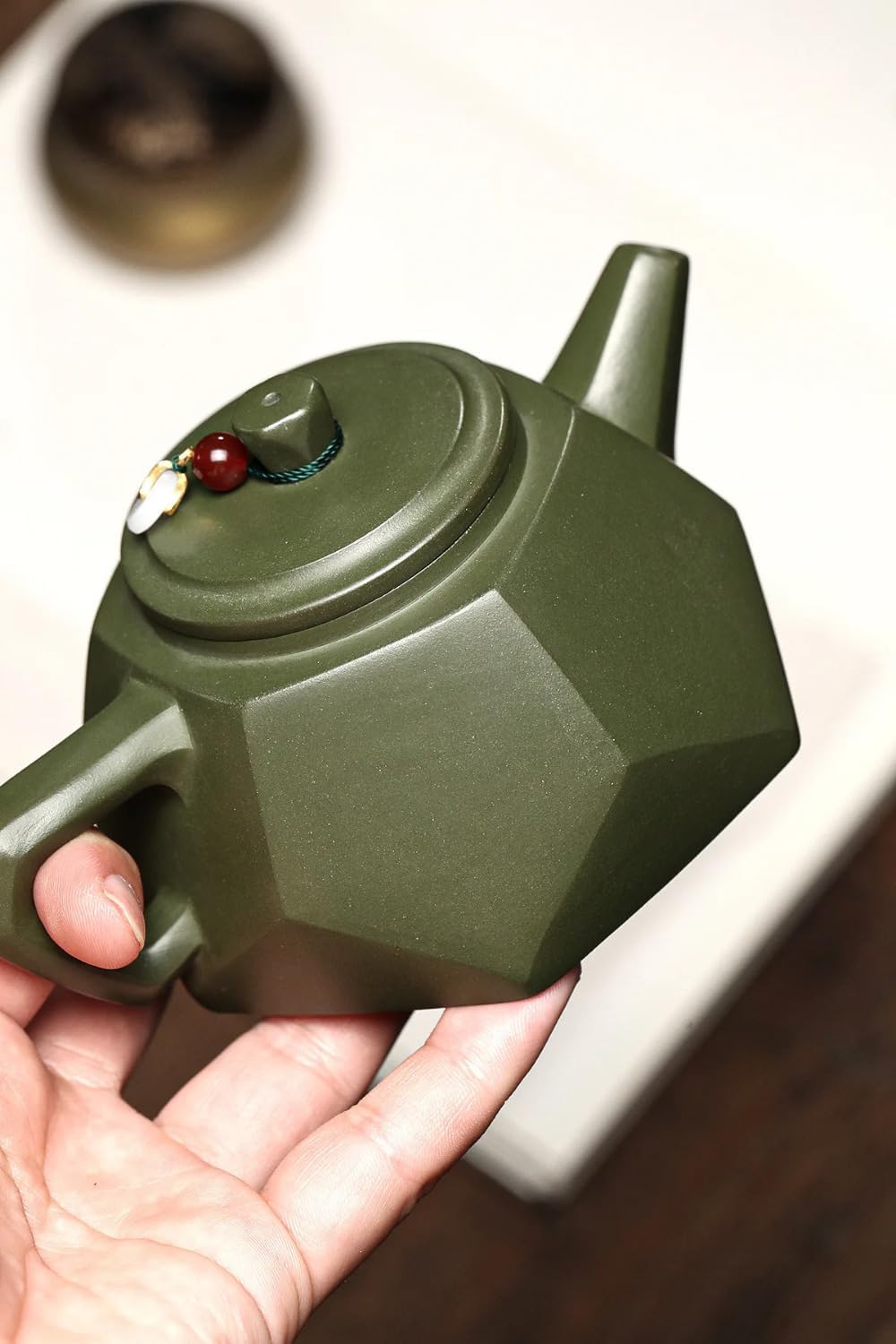 230ml Purple Clay Filter Tea Infuser Chinese Zisha Teaware Handmade Green Mud Tea Pot