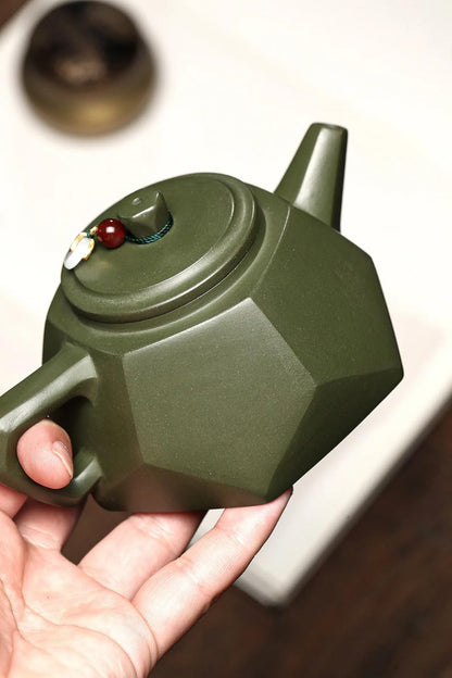 230ml Purple Clay Filter Tea Infuser Chinese Zisha Teaware Handmade Green Mud Tea Pot