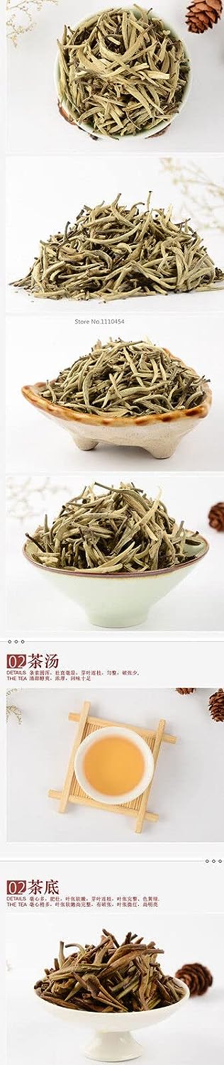 100g White Tea Anti-age Tea China Silver Needle Baihao yinzhen Tea